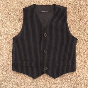 Perry Ellis pinstripe vest